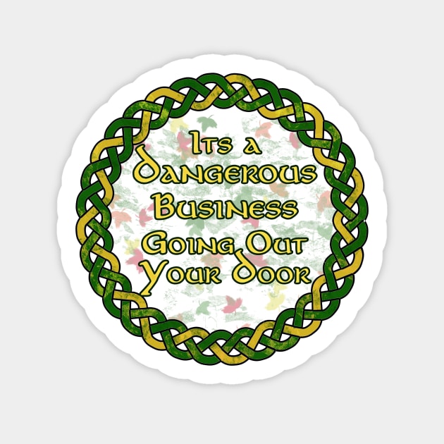 A Dangerous Business Sticker by Moopichino